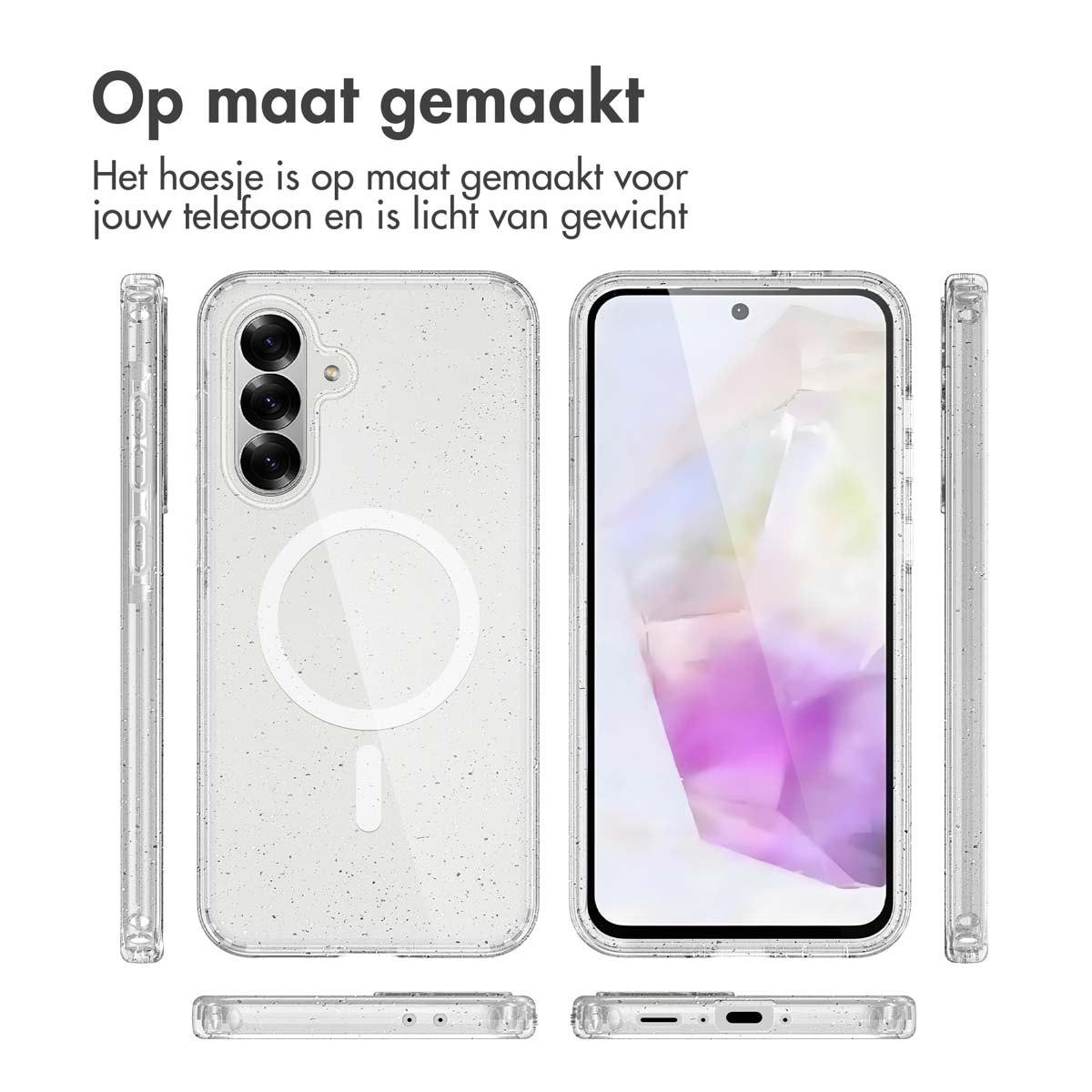 IMOSHION Transparante coque compatible avec Samsung Galaxy A36 Étui de Téléphone voor Samsung Samsung Galaxy A36 Transparent