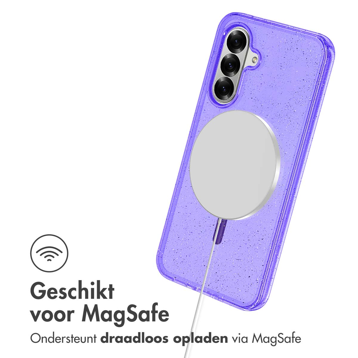 IMOSHION Coque arrière compatible avec Samsung Galaxy A56 (5G) Étui de Téléphone voor Samsung Samsung Galaxy A56 (5G) Violet