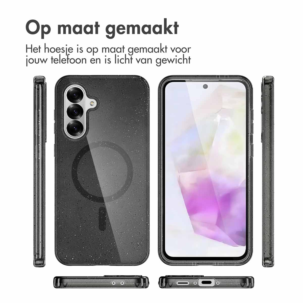 IMOSHION Coque arrière compatible avec Samsung Galaxy A36 Étui de Téléphone voor Samsung Samsung Galaxy A36 Noir