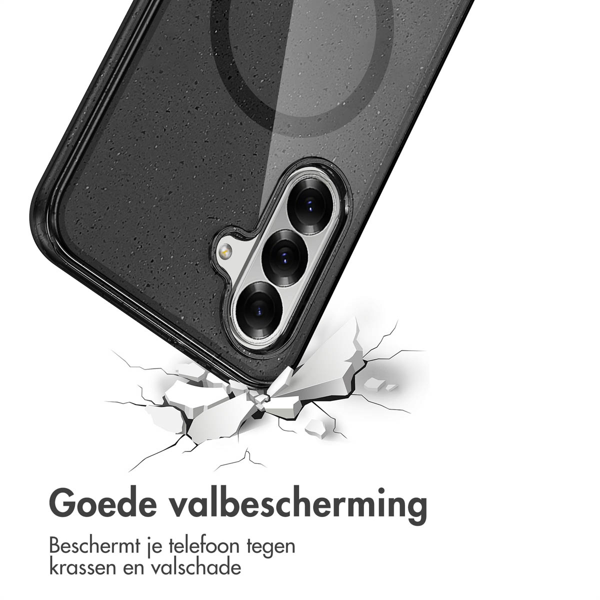 IMOSHION Coque arrière compatible avec Samsung Galaxy A36 Étui de Téléphone voor Samsung Samsung Galaxy A36 Noir