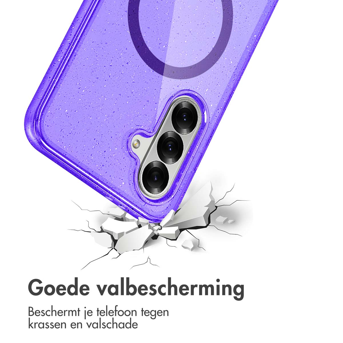 IMOSHION Coque arrière compatible avec Samsung Galaxy A56 (5G) Étui de Téléphone voor Samsung Samsung Galaxy A56 (5G) Violet