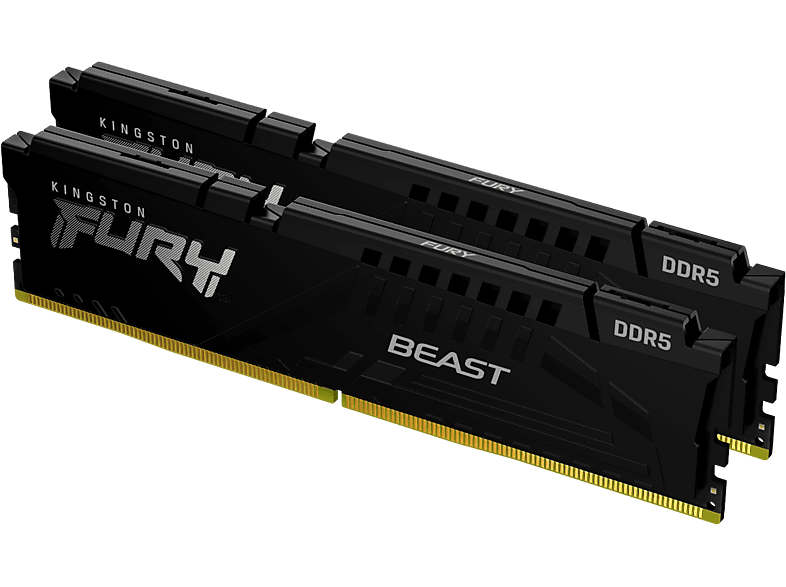 KINGSTON TECHNOLOGY 2x32GB, Black, XMP + EXPO Speicher-Kit 64 GB DDR5