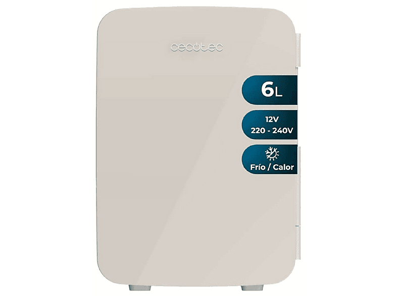 CECOTEC Bolero MiniCooling Mini-Kühlschrank (A, 24,3 cm hoch, Beige)