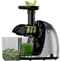 MediaMarkt KITCHENBROTHERS KB683 - Juicer - 700ml - Slowjuicer Grijs aanbieding
