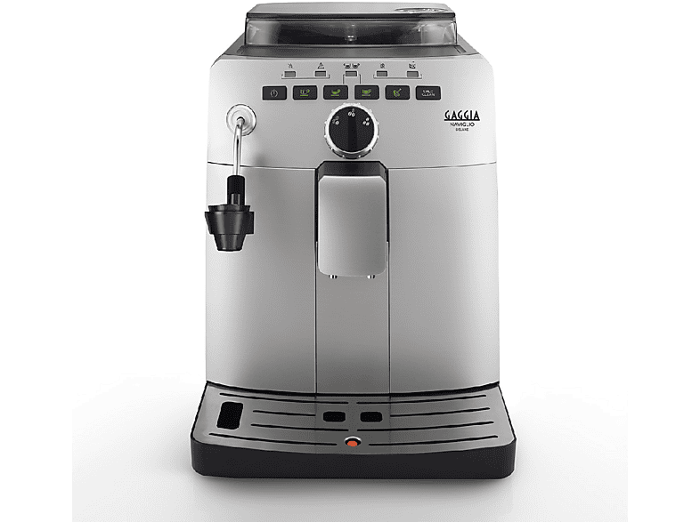 GAGGIA HD8749/11 Naviglio Deluxe Cappuccinatore Kaffeevollautomat silber / schwarz