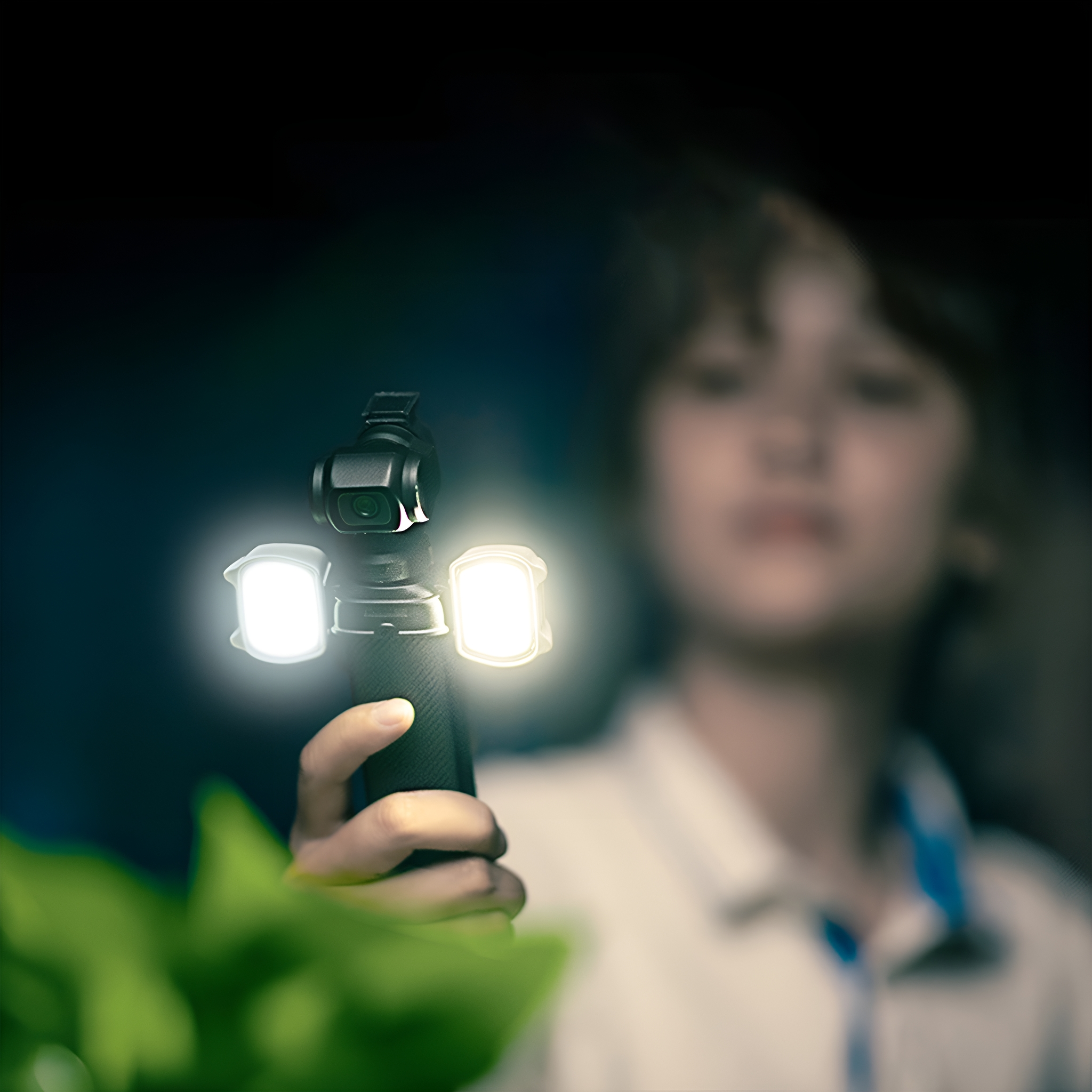 HIYORI LED Videolicht Beleuchtungs Zubehörset für DJI Osmo Pocket 3 Lampe