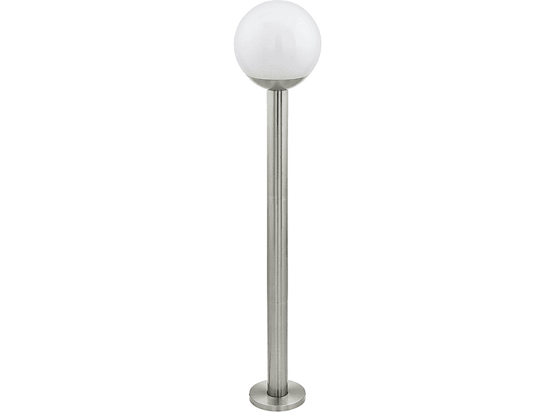 Eglo Crosslink NISIA-C Sockelleuchte – Dimmbare Außenleuchte Edelstahl IP44, Smart Steuerbar