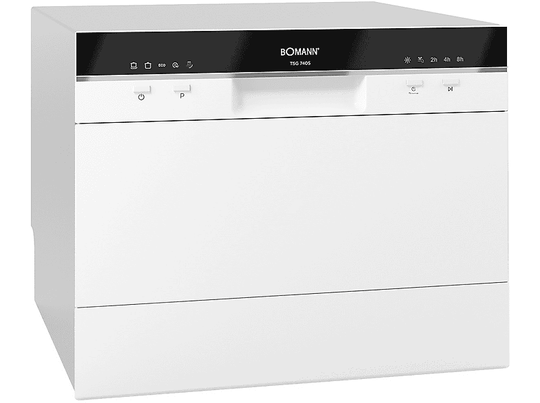 BOMANN TSG 7405 Tischgeschirrspüler (freistehend (Besteckkorb + Besteckschublade, 55 cm breit, 47 dB (A), D)