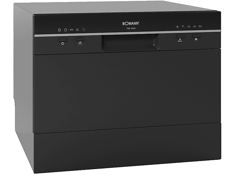 BOMANN TSG 7405 Tischgeschirrspüler (Auftischgerät, 550 mm breit, 47 dB (A), D)