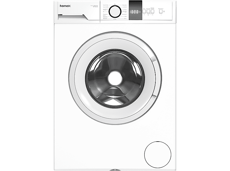 HOMEX WF712B-W Waschmaschine (7 kg, 1200 U/Min., B)