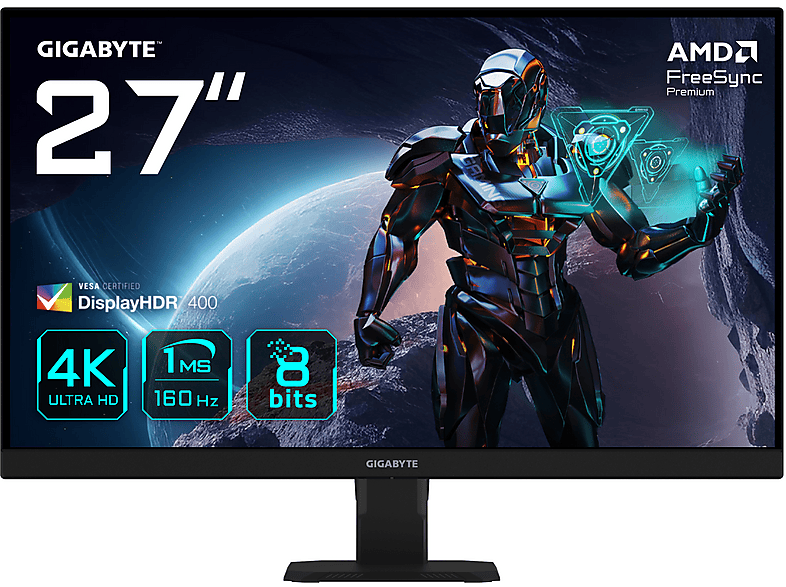 GIGABYTE GS27U 27 Zoll UHD 4K Gaming-Monitor (1 ms Reaktionszeit , 160 Hz , 160 Hz nativ)