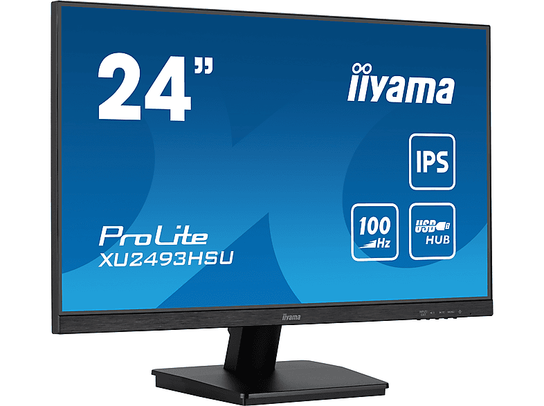 IIYAMA XU2493HSU-B7 23,8 Zoll Full-HD Monitor (1 ms Reaktionszeit , 100 Hz , 100 Hz nativ)