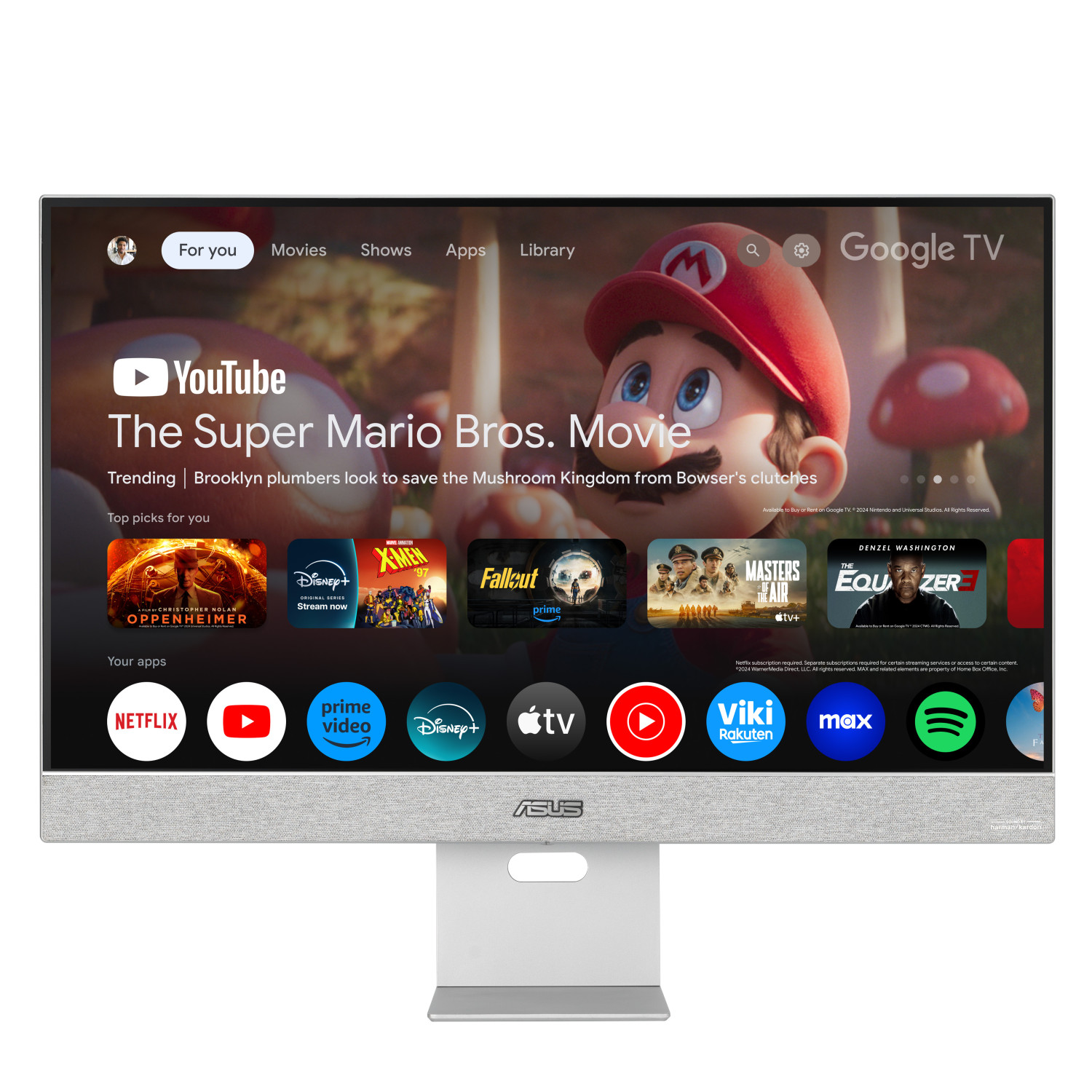 Monitor ASUS ZenScreen Smart Monitor MS27UC Szary