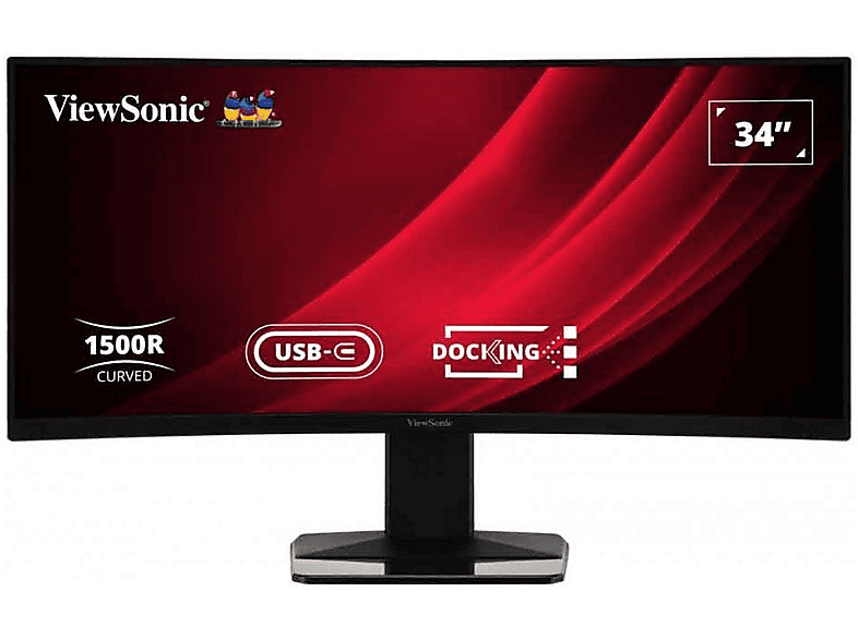 VIEWSONIC VG3419C 34 Zoll UWQHD Monitor (3,5 ms Reaktionszeit , 120 Hz , 120 Hz nativ)