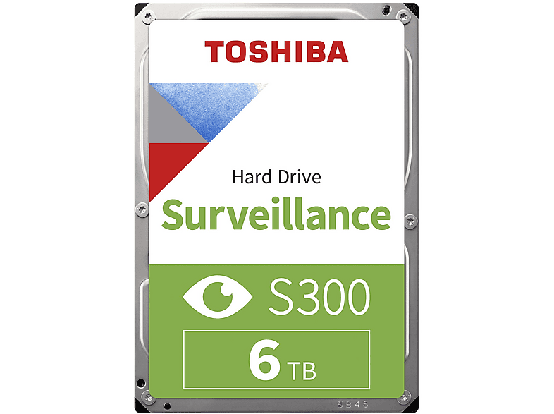TOSHIBA S300, 6 TB, HDD, 3,5 Zoll, intern