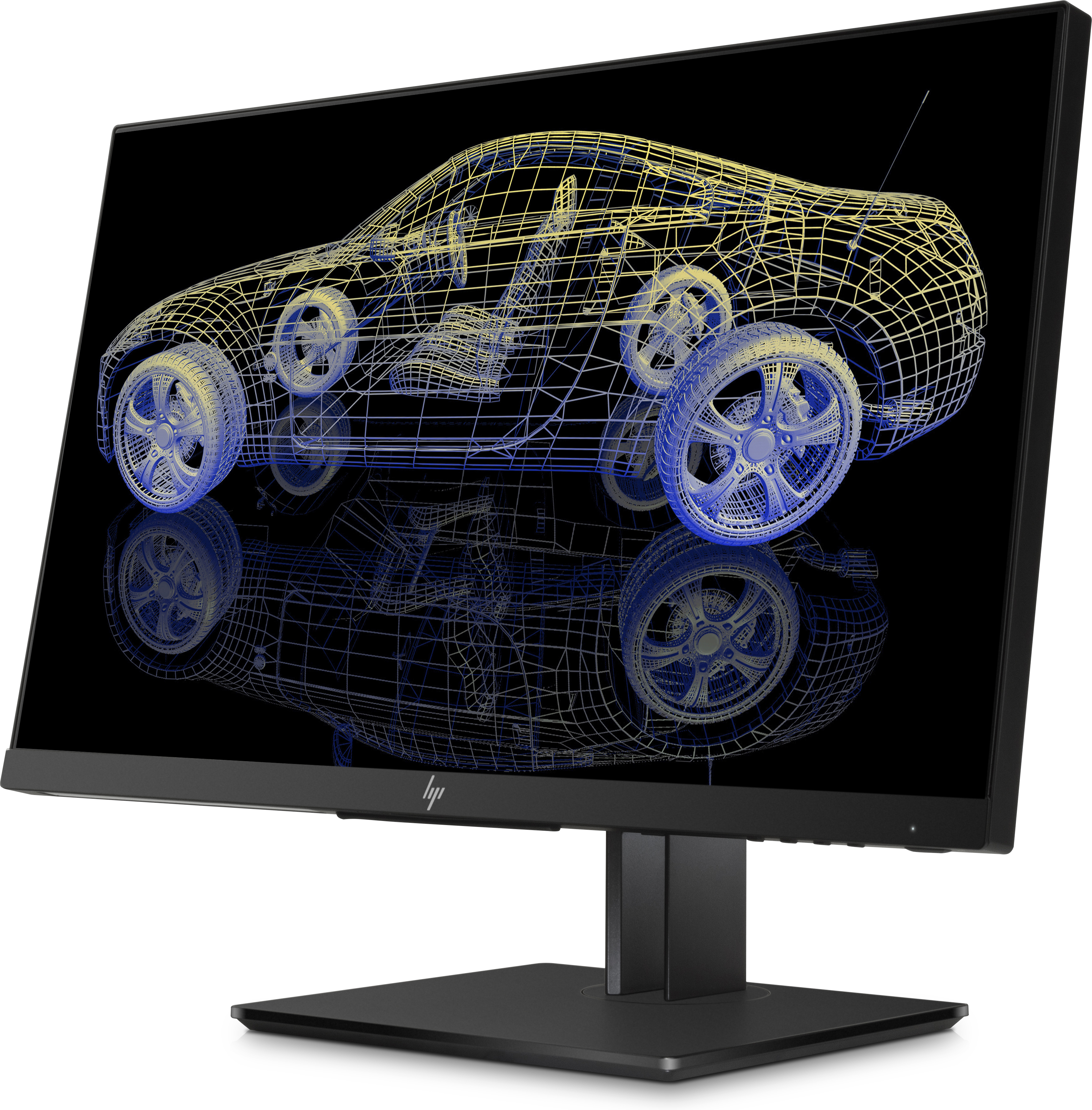 Vista lateral de un monitor MSI con pantalla curva y botón de encendido rojo.