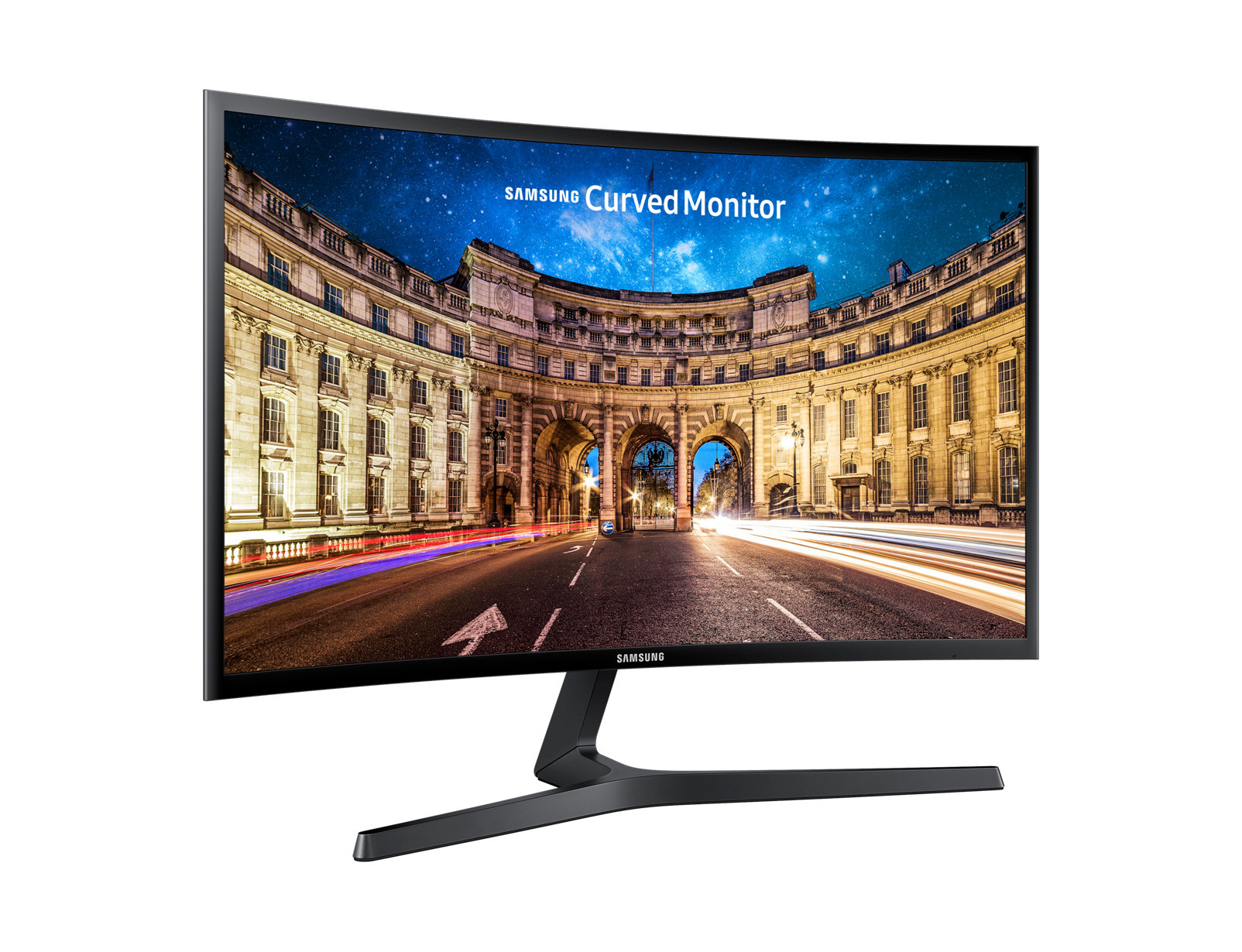 Diagramma che mostra le caratteristiche del monitor: webcam, microfono e porte, con etichette in italiano.