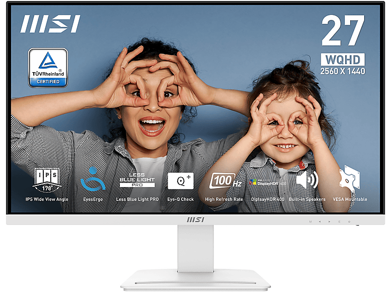 MSI 4711 27 Zoll WQHD Gaming-Monitor (4 ms Reaktionszeit , 100 Hz , 100 Hz nativ)