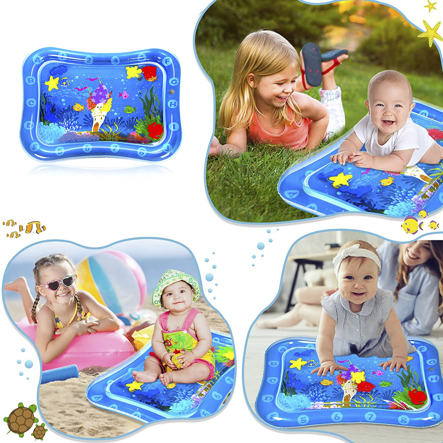 GONFIABILE DAM DMAR0191C30 - 70x50x9 cm, PVC, per bambini