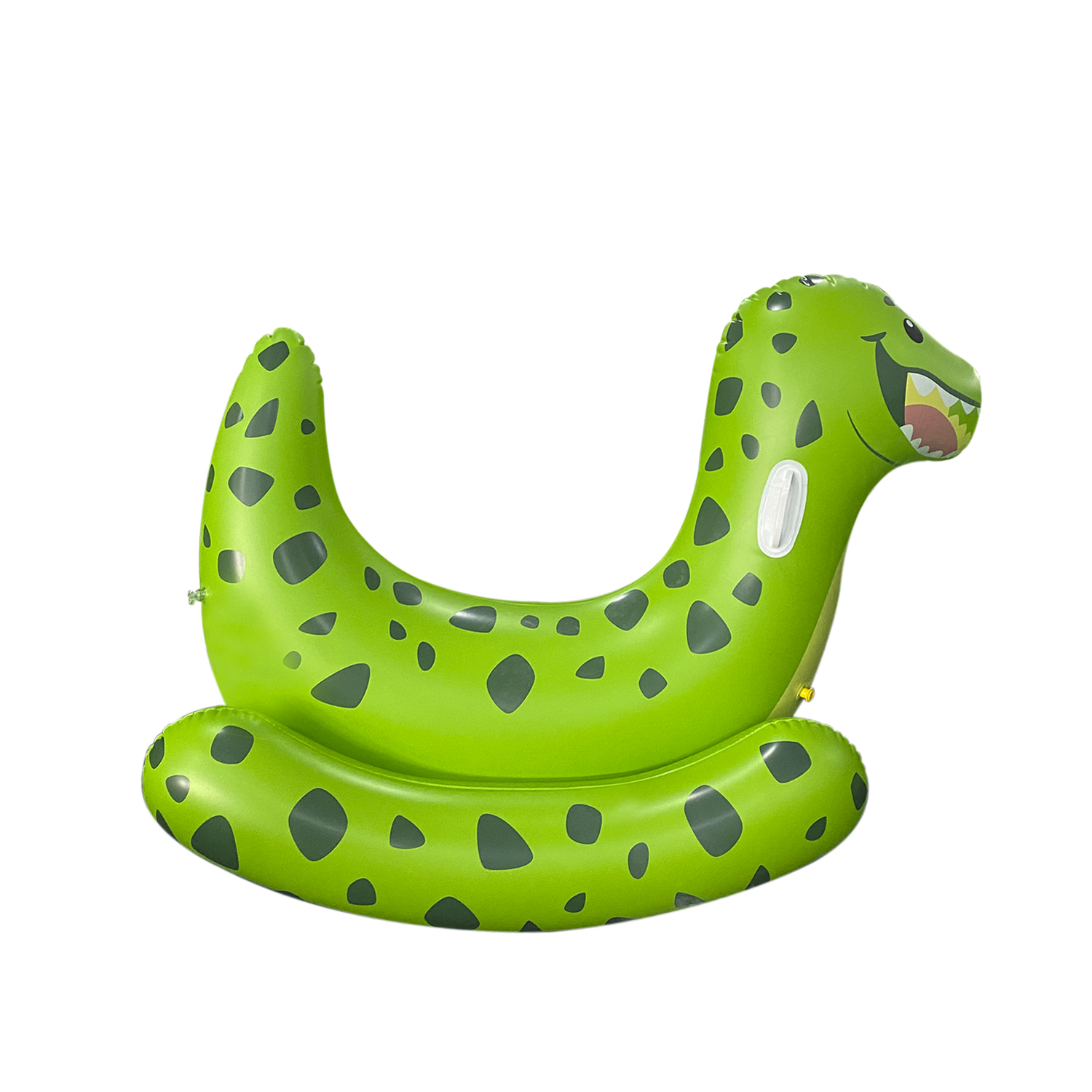 Cuatro fotos de globos de agua inflables.
