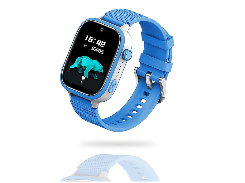 ANGELTECH ULTRA Kinder Smartwatch Silicone, Blau