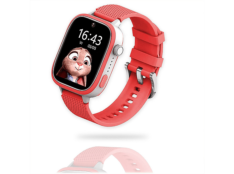 ANGELTECH ULTRA Kinder Smartwatch Silicone, Rosa