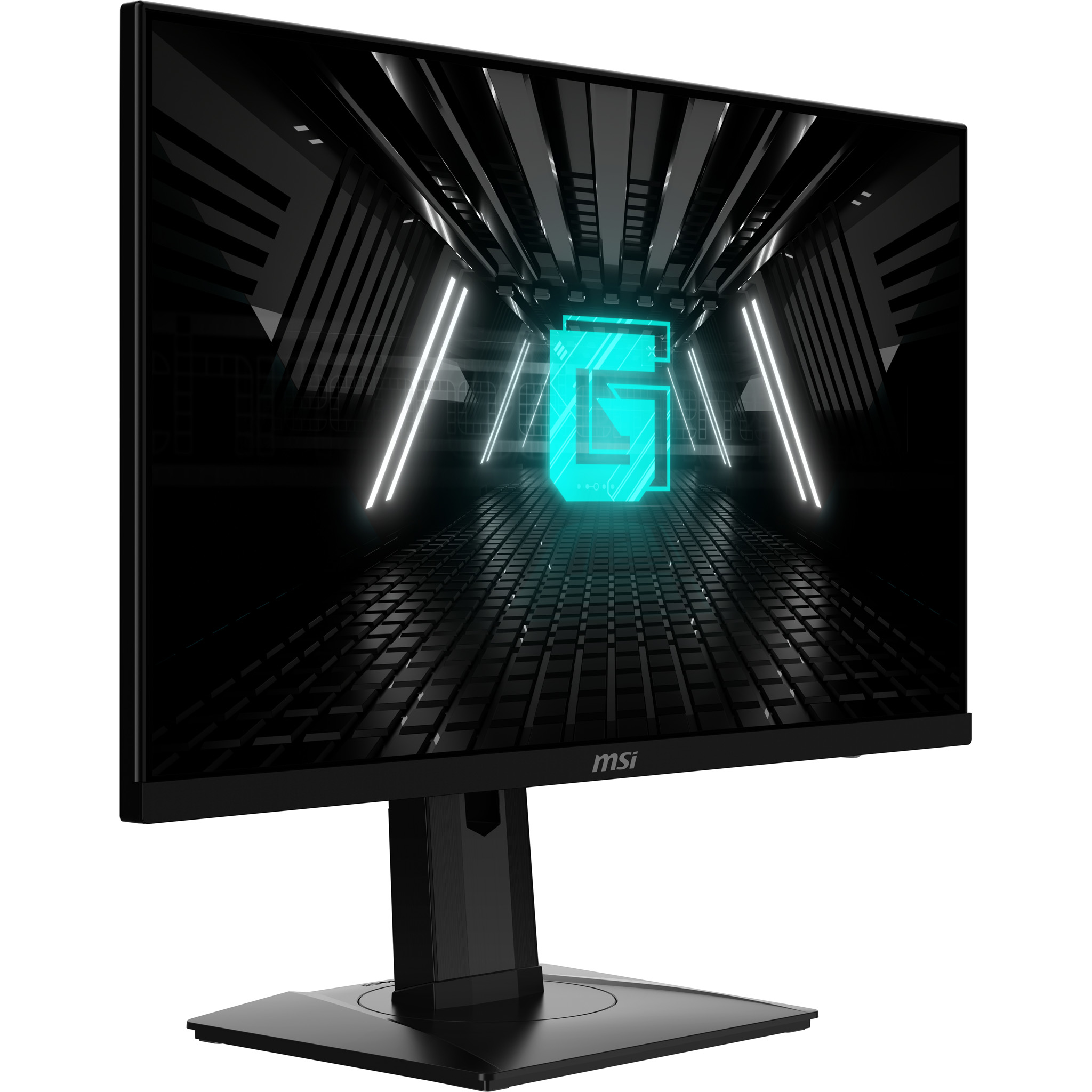 Etiqueta energética con clasificaciones, modelo y especificaciones de un monitor Samsung.