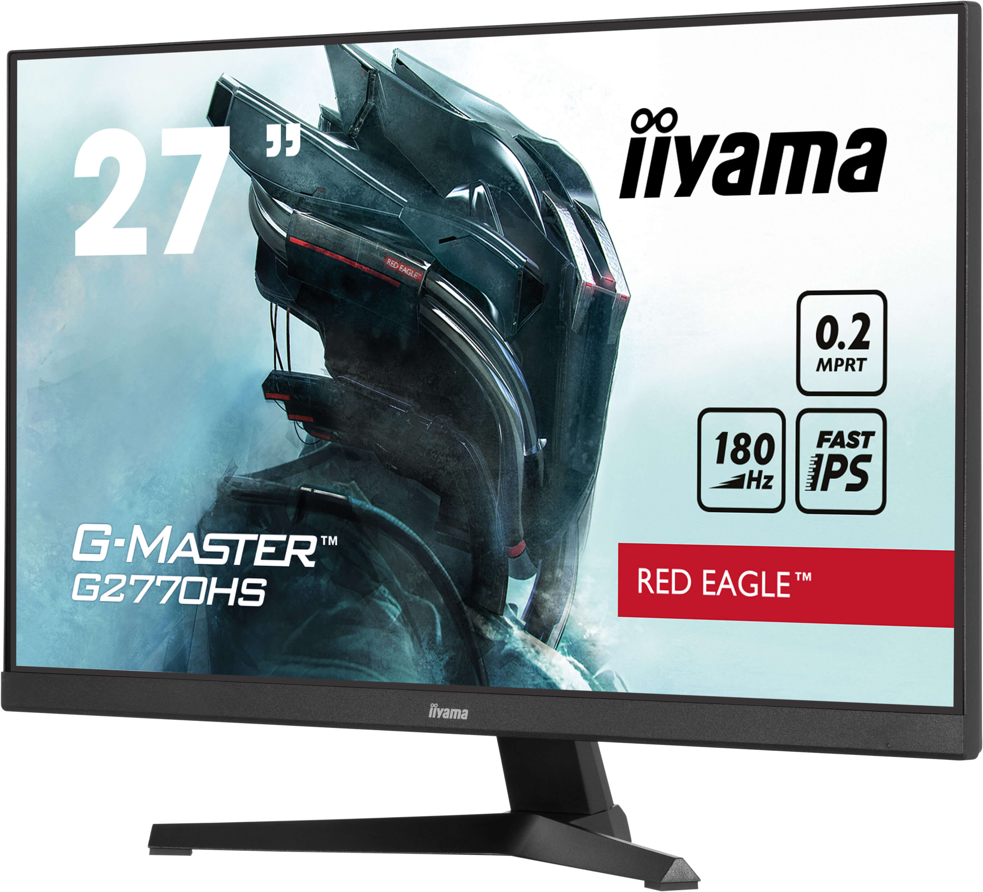 27-calowy monitor do gier iiyama. Funkcje obejmują G-MASTER, 180 Hz i FAST IPS.