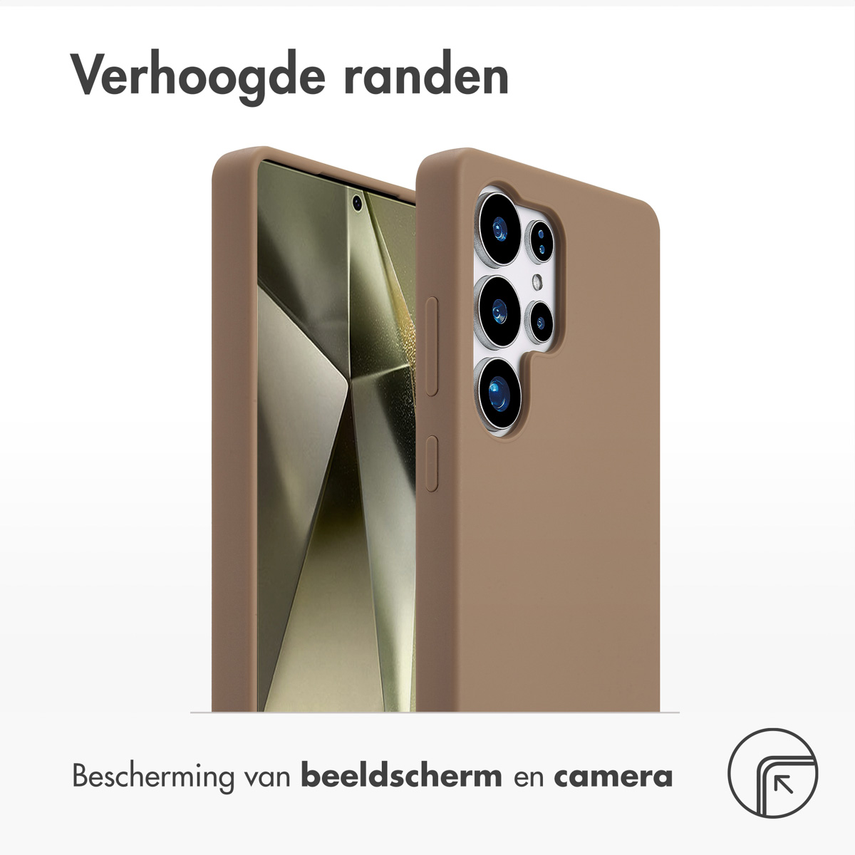Kindle-hoesje met bloemenprint, blauwe achtergrond, witte madeliefjes en rode centra.