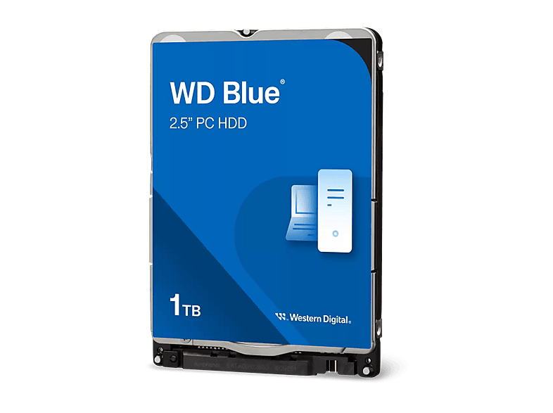 WD WD10SPZX BLUE MOBILE 1TB BULK, 1 TB, HDD, 2,5 Zoll, intern