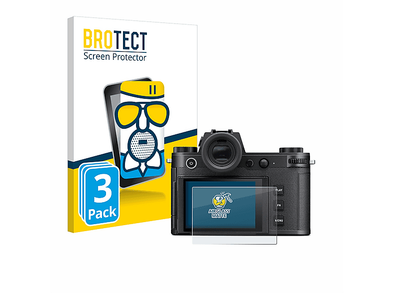 BROTECT Mattschutzfolie Für Leica SL (Typ 601) - 2 Stück Entspiegelt & Kratzfest