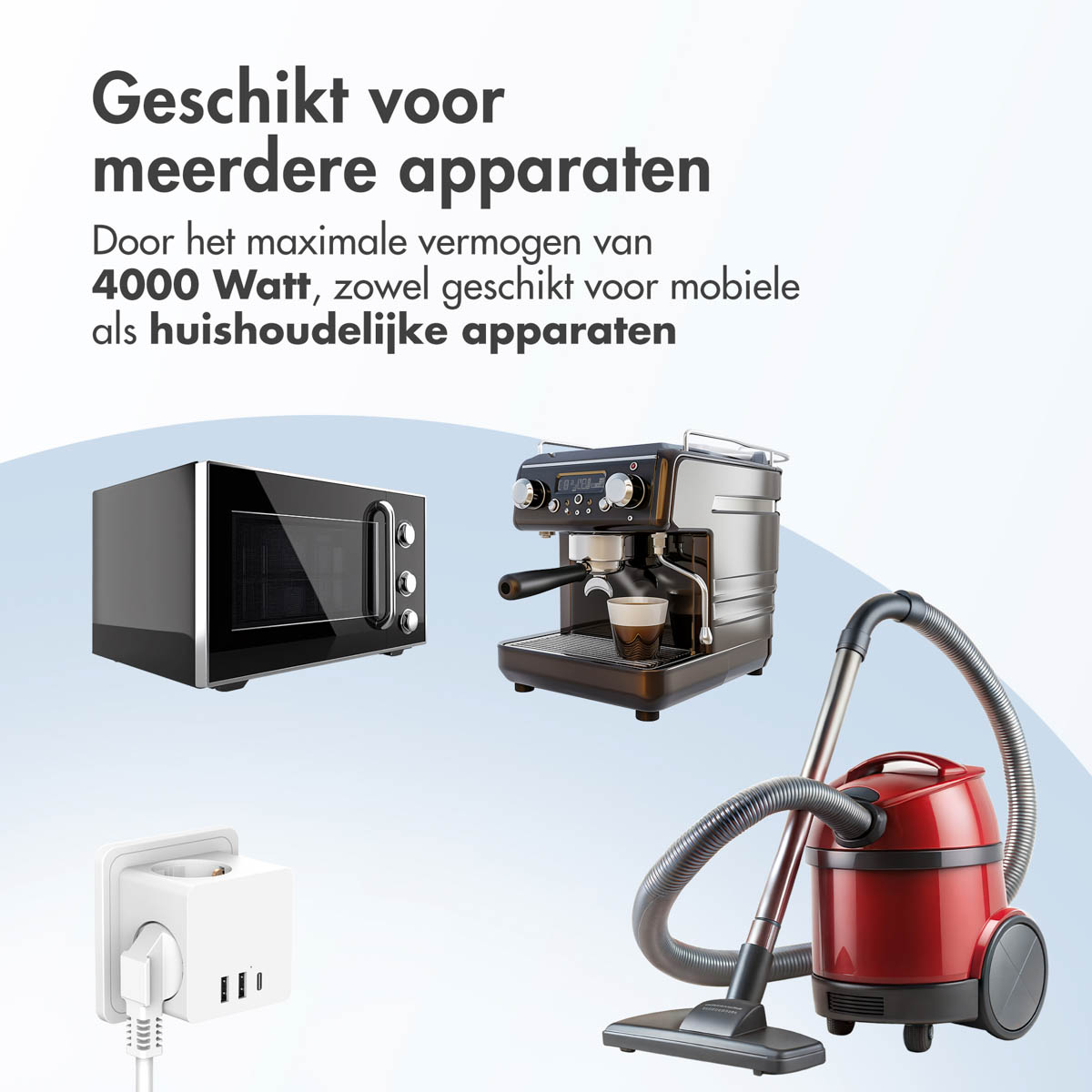 Een tabel met parameters, waarden en eenheden met betrekking tot een elektronisch display.