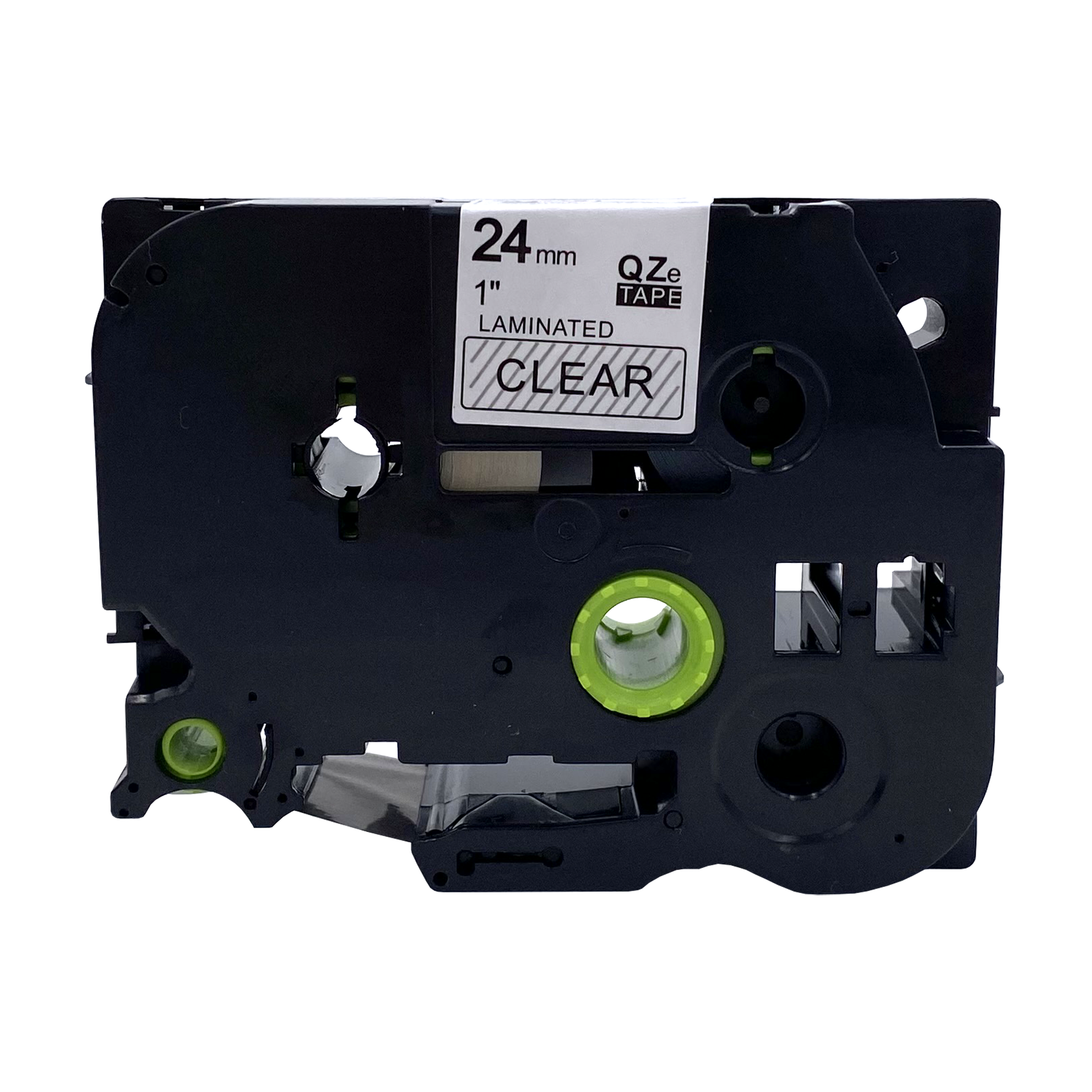 Three black label cartridges with black tape.