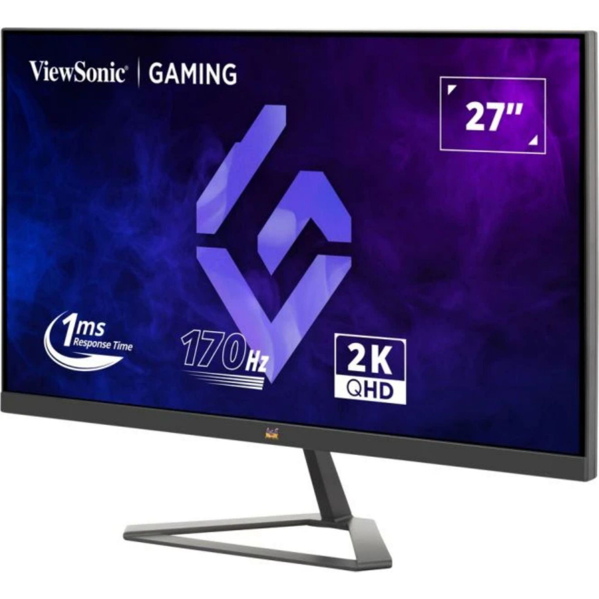 Monitor do gier ViewSonic z 27-calowym ekranem. Funkcje: 2K QHD i częstotliwość odświeżania 170 Hz.
