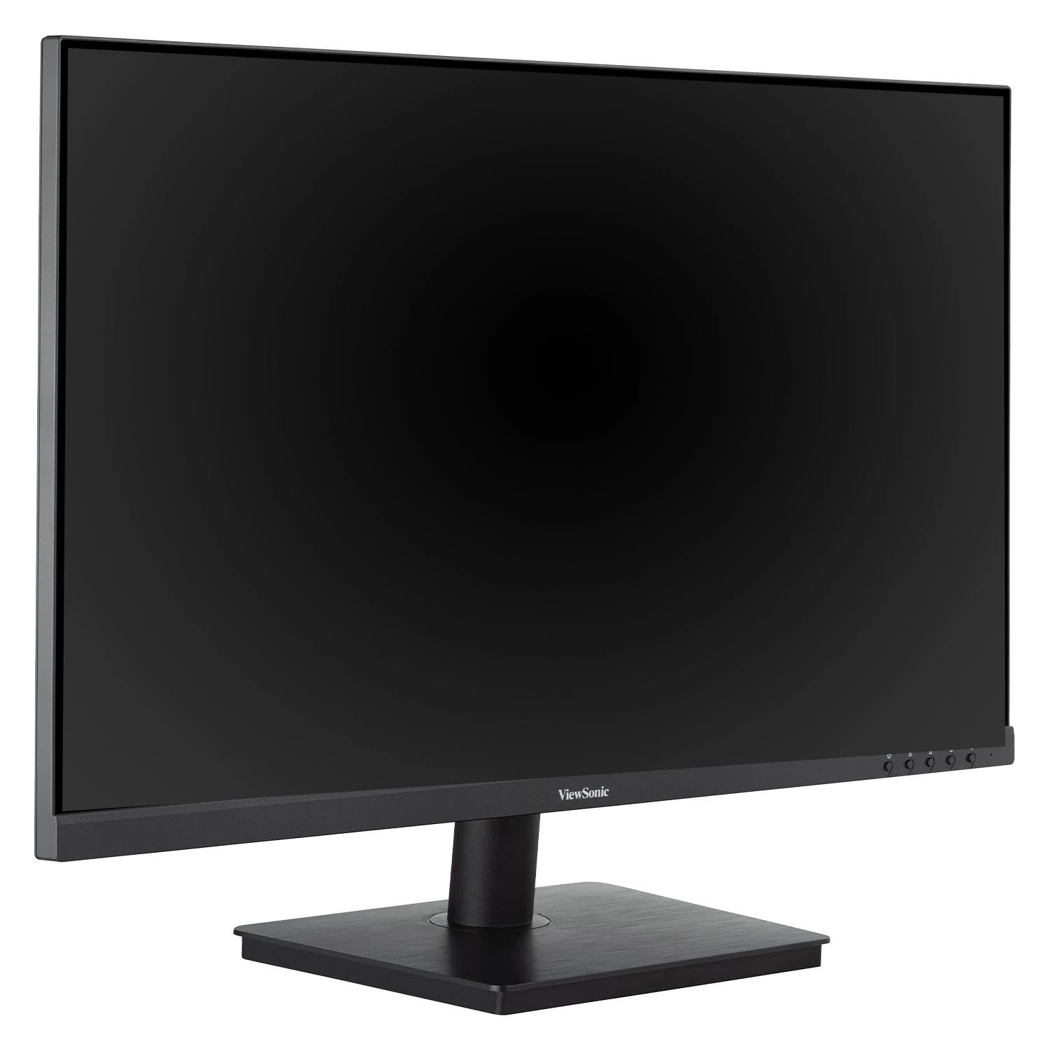 Retro di un monitor. Varie porte sono visibili, con corpo nero e cornice argentata.