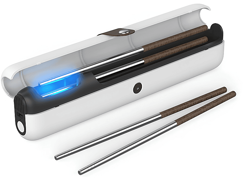 Tragbarer UV-C Sterilisator Für Schnuller - 99,99% Keimabtötung In 3 Minuten