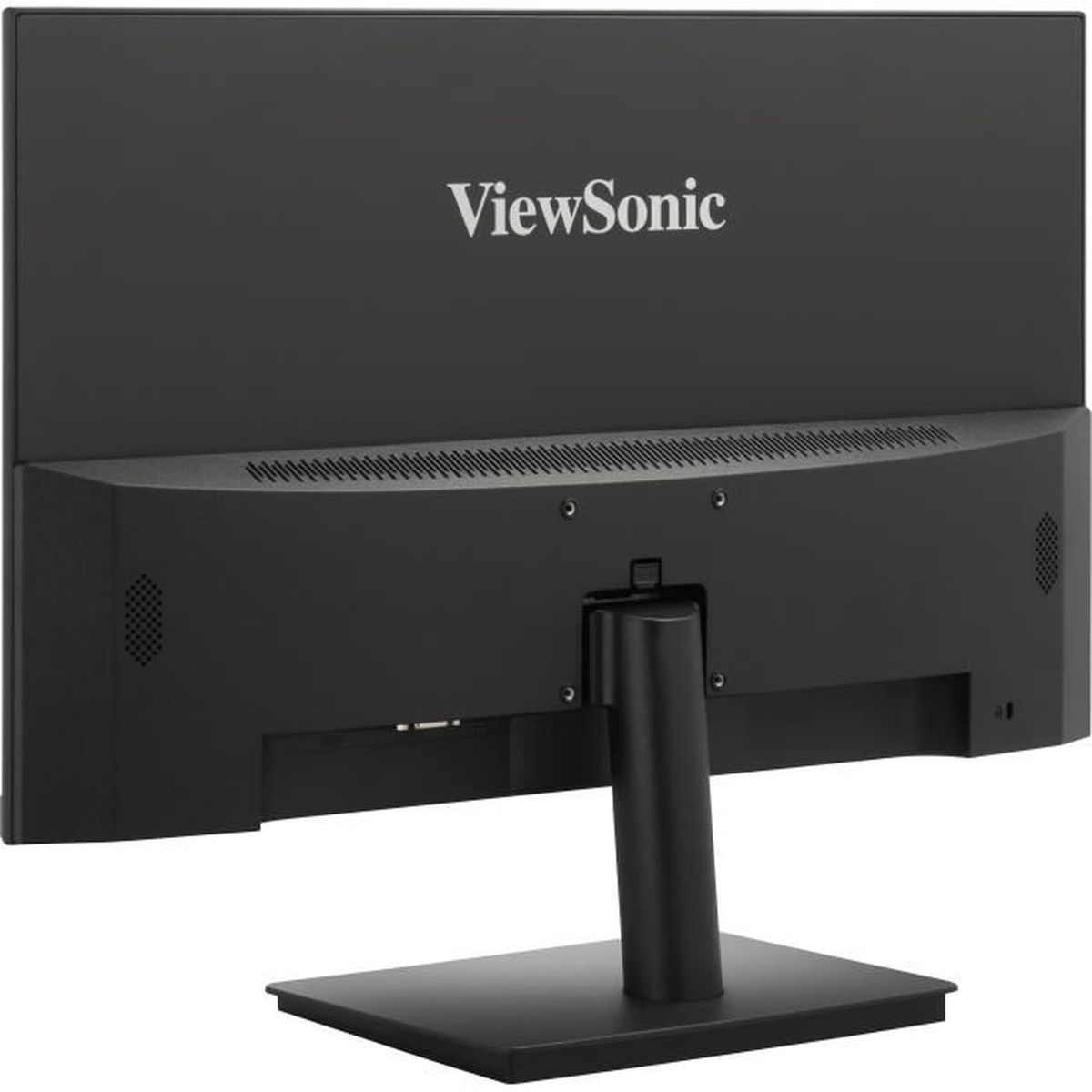 Tył monitora ViewSonic, z logo i podstawką.