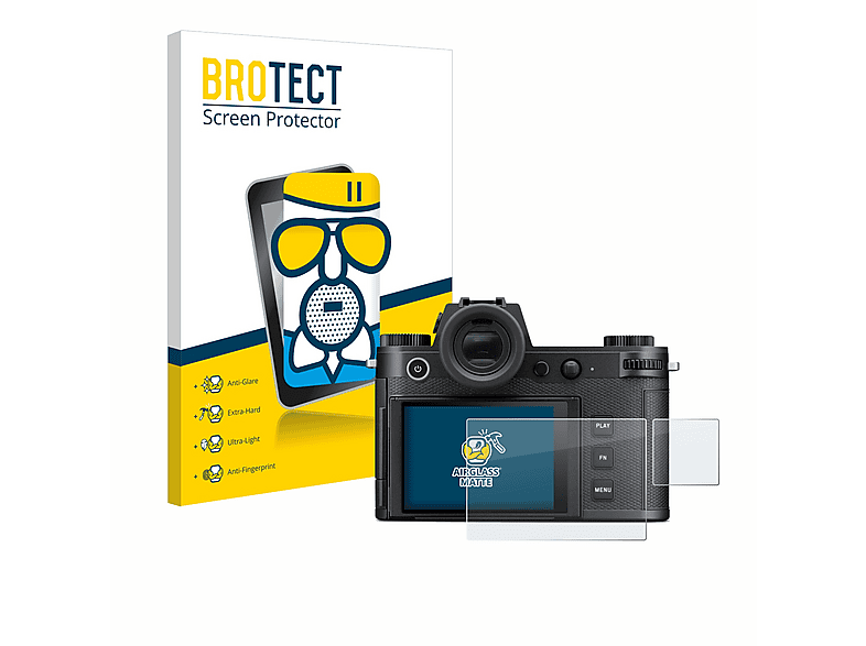 Brotect Protection Ecran Pour Leica M (Typ 240) (2 Pièces) - Film Protection Ultra Clair