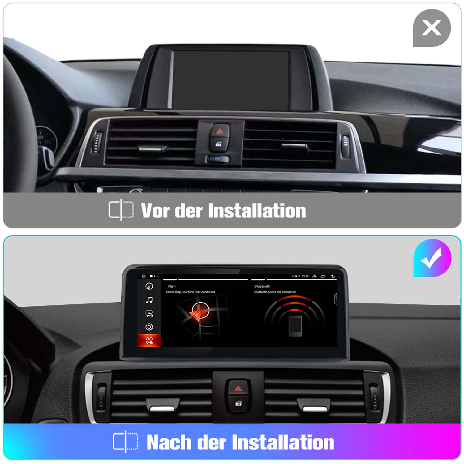Verpackung eines Displayschutzes mit Schutzfolien. Es ist ein matter Displayschutz.