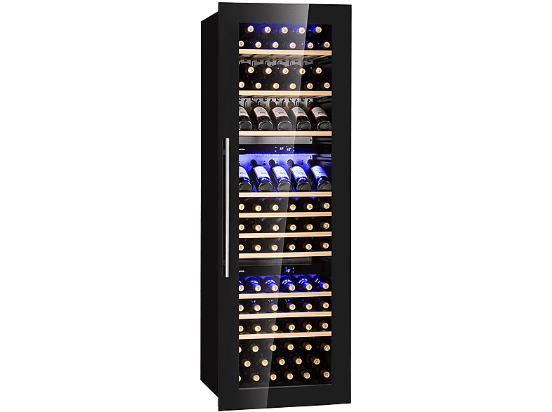 KLARSTEIN Vinsider 89 T Weinkühlschrank (EEK G, Schwarz)