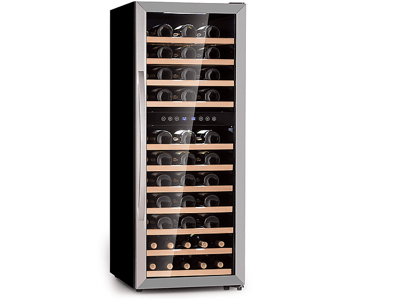 KLARSTEIN Vinamour Weinkühlschrank (EEK G, Edelstahl)