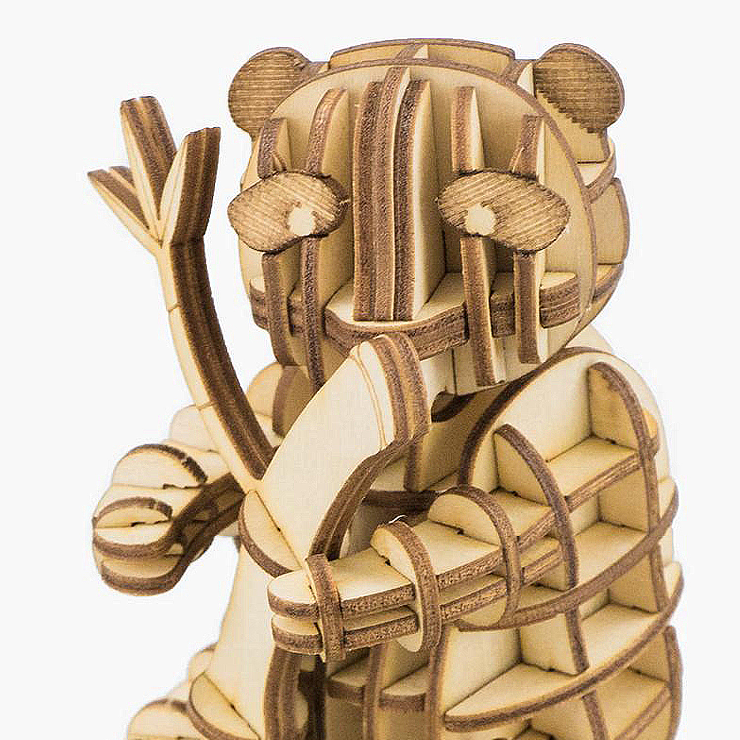 Modello DAM Kit Panda 3D 67 Pezzi in Legno per Bambini 3+