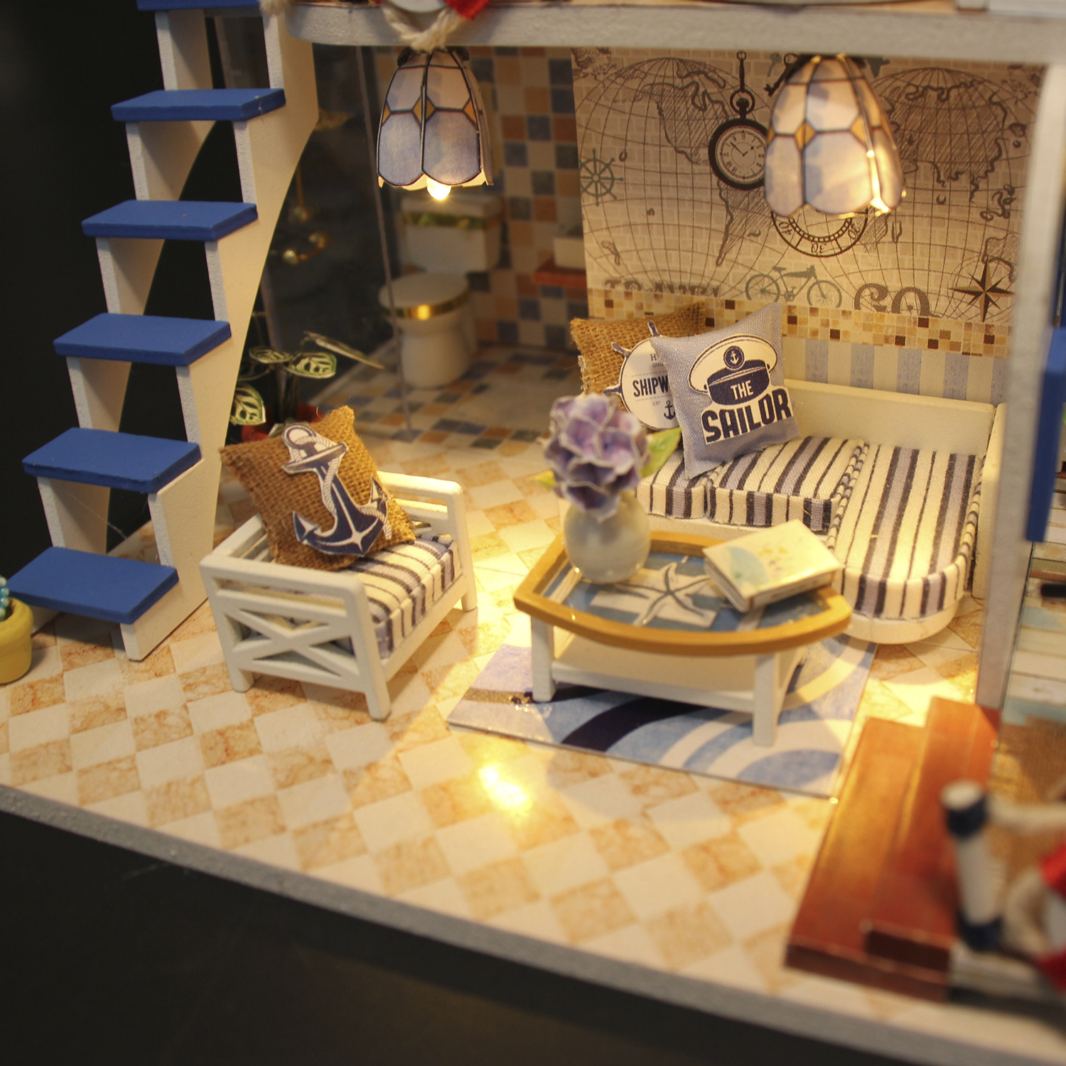 COSTRUZIONI DAM DMAL0142C91 - Kit Casa in Miniatura per Bambini 6+ Anni