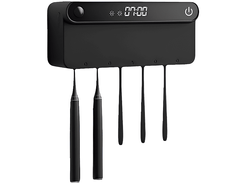 Produktbild von Zahnbürsten-Sterilisator-Halter, Wandreiniger, UV-Licht, Ohne