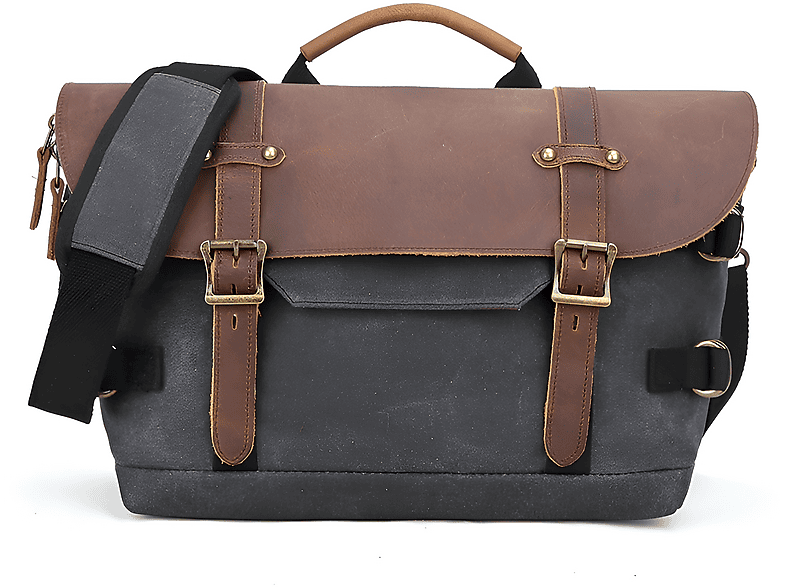 Madosh Vintage Leder-Kameratasche Handgefertigt – 12,7 X 20,3 X 25,4 Cm, Schultertasche Für DSLR Mit Verstellbarem Gurt