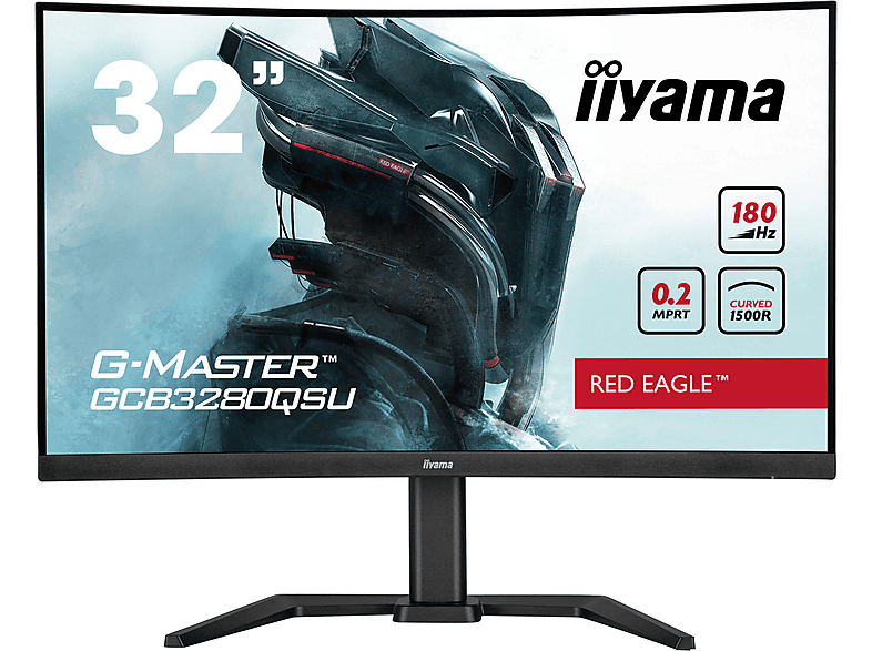 IIYAMA G-MASTER GCB3280QSU-B2 31,5 Zoll WQHD Monitore (0,2 ms Reaktionszeit , 180 Hz , 60 Hz nativ)