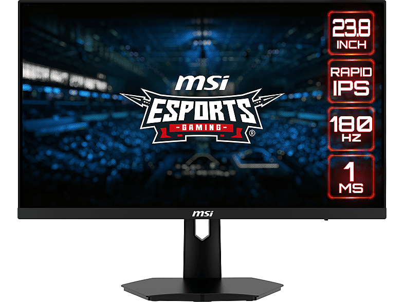 MSI G244F E2 23,8 Zoll Full-HD Monitor (1 ms Reaktionszeit , 180 Hz , 180 Hz nativ)