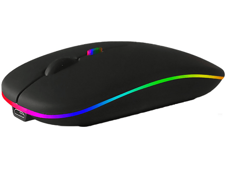 Topo INF Mouse wireless | Doppia modalità 2.4G + Bluetooth, nero ...