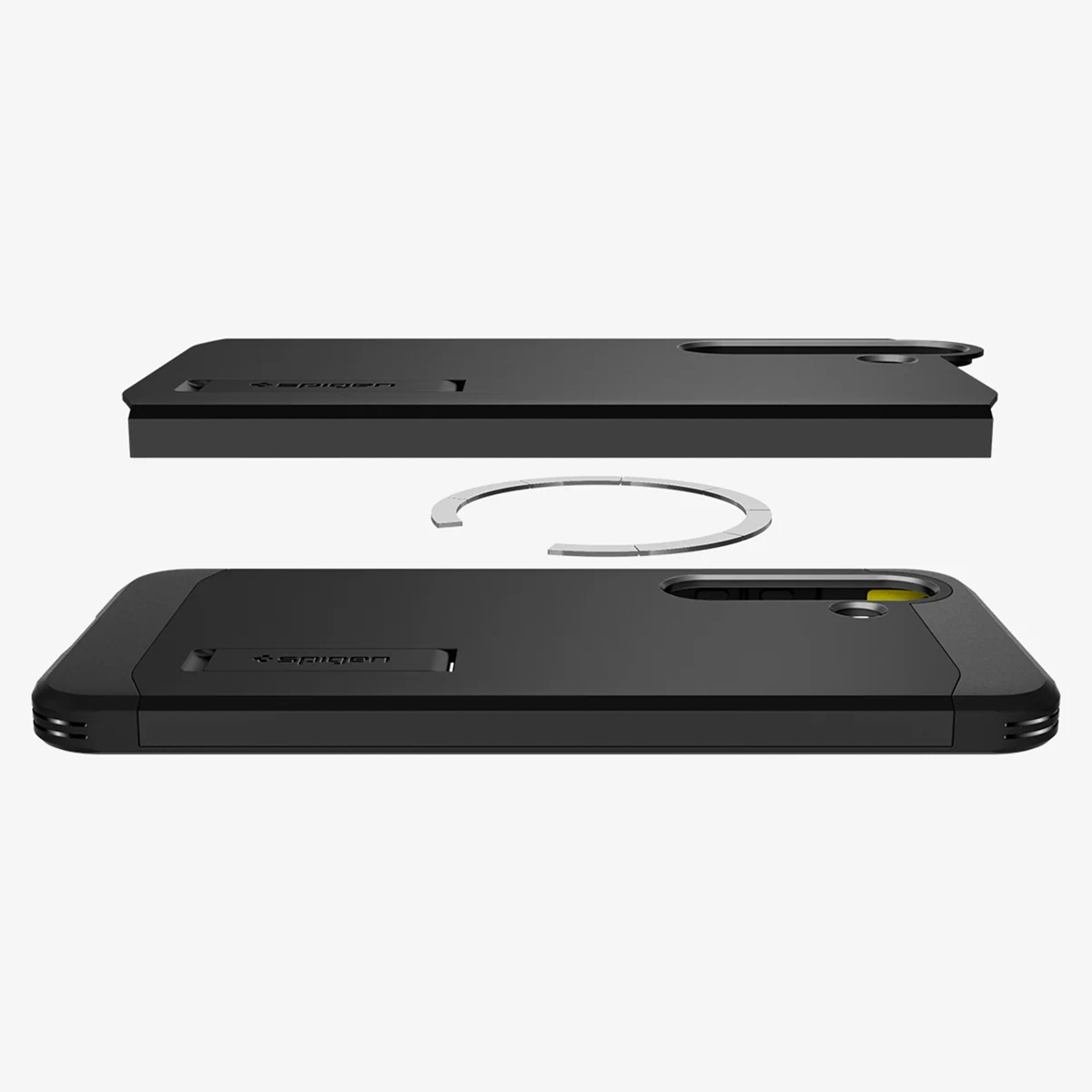 Etui na telefon komórkowy SPIGEN Tough Armor AI (MagFit) Czarny