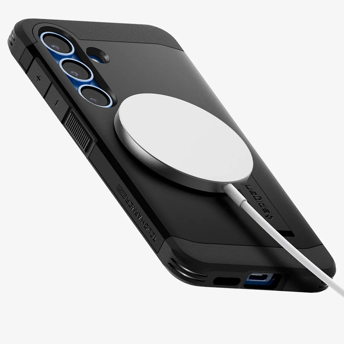 SPIGEN Tough Armor AI (MagFit) CUSTODIA per Galaxy S25, Nero